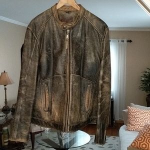 Leather Biker Jacket